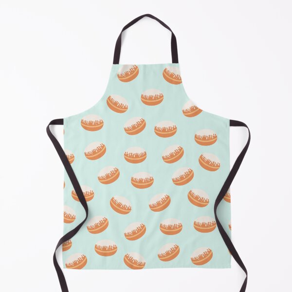 Item preview, Cute Donuts Pattern on Blue Background designed and sold by kapotka.