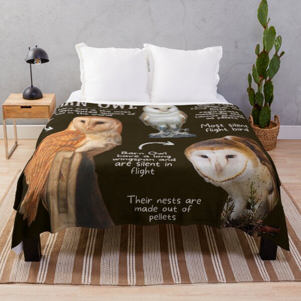 Item preview, Barn Owl Fun Fact designed and sold by KyleNesas.