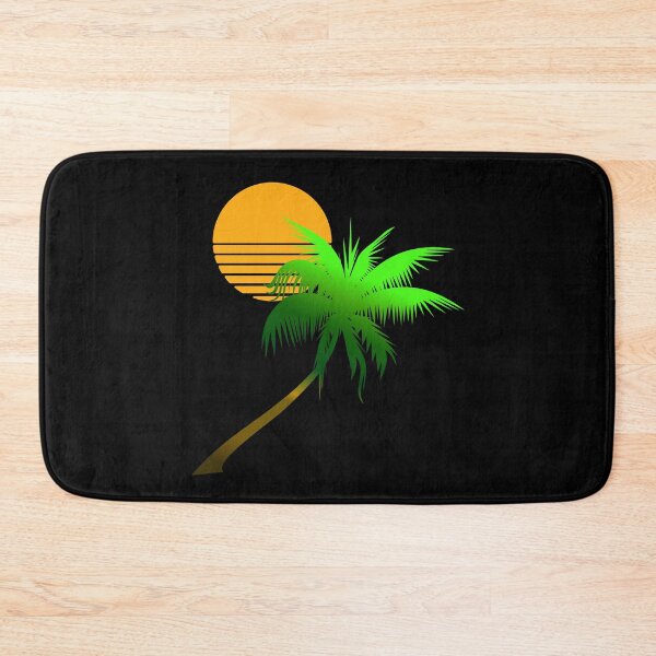 Item preview, Colored Tree Beach Palm Tree Retro Sunset designed and sold by 486DesignCo.