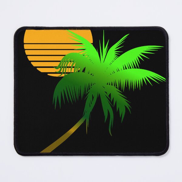 Item preview, Colored Tree Beach Palm Tree Retro Sunset designed and sold by 486DesignCo.