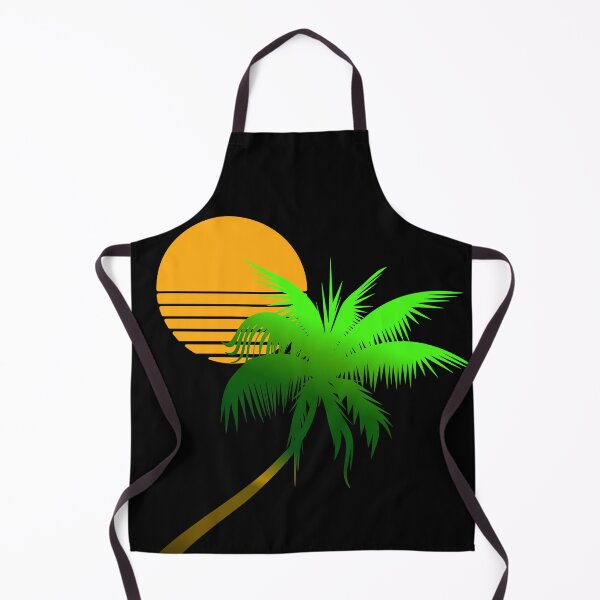 Item preview, Colored Tree Beach Palm Tree Retro Sunset designed and sold by 486DesignCo.
