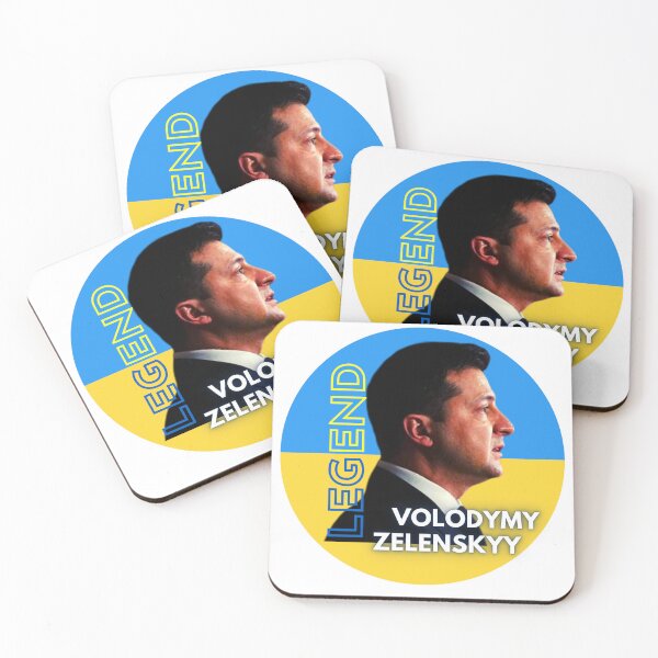 Item preview, volodymyr zelensky | i stand with ukraine essential t shirt | sticker designed and sold by sugarcube1999.