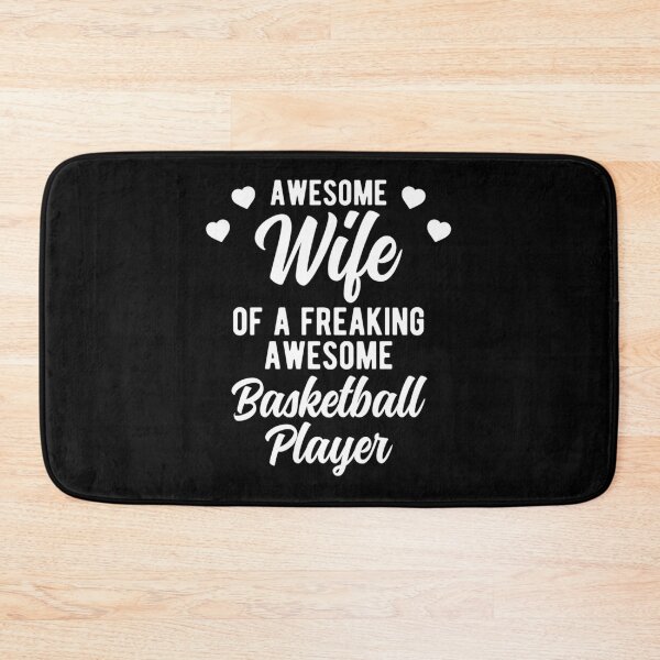 Item preview, Funny Bball Husband Phrase Gift For Basketball Player Wife Essential T-Shirt designed and sold by cohenashl6.