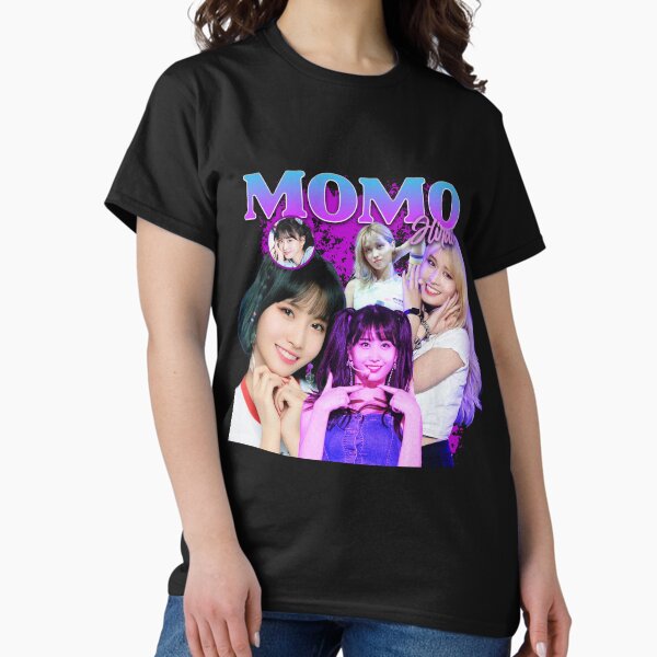 TWICE 2020 SEASON'S GREETINGS Tシャツ MOMO T-SHIRT〈BLACK〉【M】/ MOMO / TWICE『THIS IS FOR』 – JYP