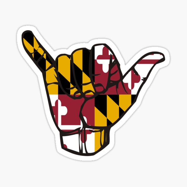 Buy Orioles Maryland Flag - Die cut stickers - StickerApp