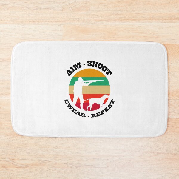 Item preview, Apunta, dispara, jura, repite, mantén la calma y sigue cazando. designed and sold by SportyDogShop.