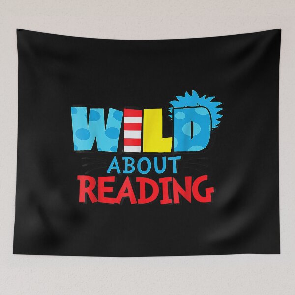 Item preview, Wild About Reading Dr Teacher Red And White Stripe  designed and sold by RobBengi24.
