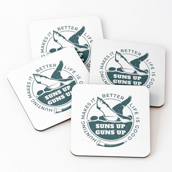 Item preview, Hunting Makes It Better Life Is Good Suns Up Guns Up designed and sold by vincentalan.