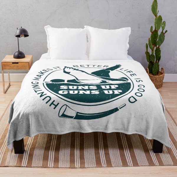 Item preview, Hunting Makes It Better Life Is Good Suns Up Guns Up designed and sold by vincentalan.