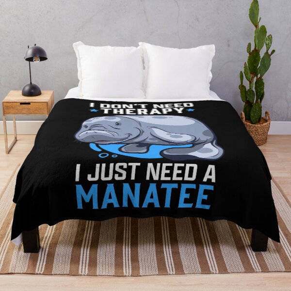 Item preview, manatee no therapy manatee marine mammal manatee designed and sold by madgrfx.