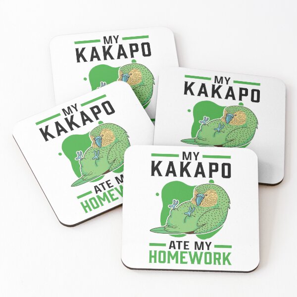 Item preview, Kakapo saying New Zealand flightless kakapo designed and sold by madgrfx.