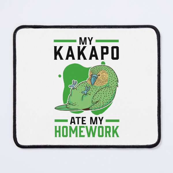 Item preview, Kakapo saying New Zealand flightless kakapo designed and sold by madgrfx.