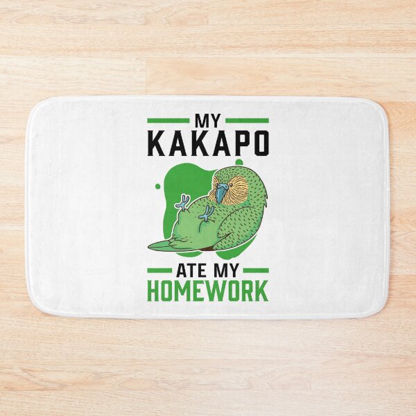 Item preview, Kakapo saying New Zealand flightless kakapo designed and sold by madgrfx.