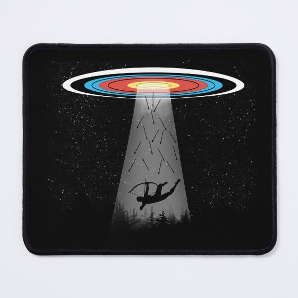 Item preview, Funny UFO Archery Alien Abduction designed and sold by wdyoungblood.