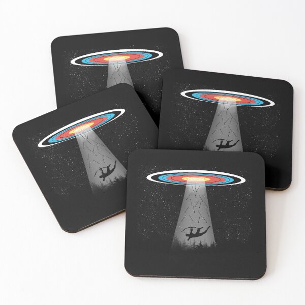 Item preview, Funny UFO Archery Alien Abduction designed and sold by wdyoungblood.