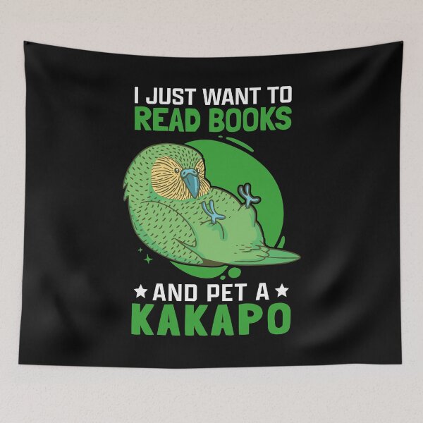 Item preview, Kakapo and books New Zealand flightless kakapo designed and sold by madgrfx.