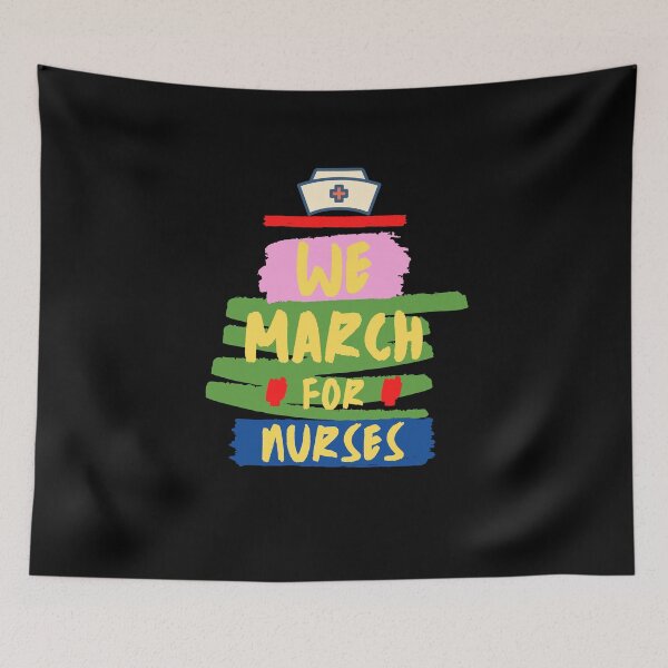Item preview, We March For Nurses Cool Essential T-Shirt designed and sold by WilkDesign.
