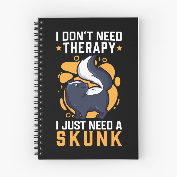 Item preview, skunk no therapy skunk badger skunk designed and sold by madgrfx.