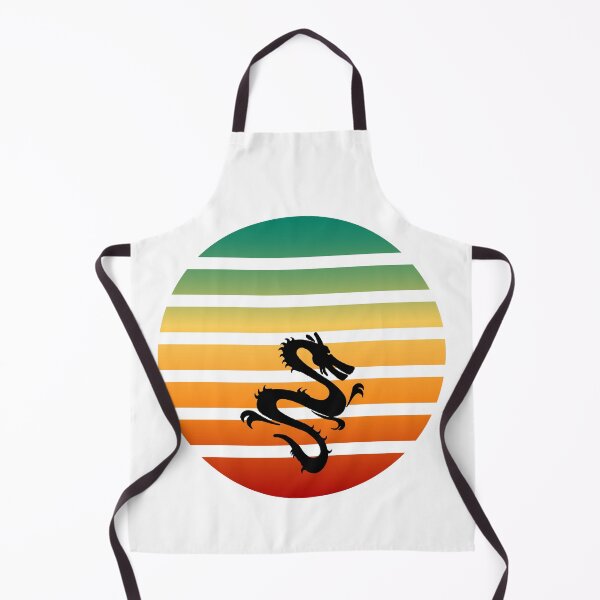 Item preview, Japanese Dragon Vintage Retro Sunset designed and sold by Mechanical-Artt.