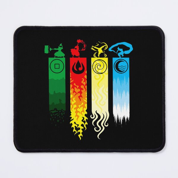 Item preview, Avatar The Last Airbender Four Elements designed and sold by Roadbubble.