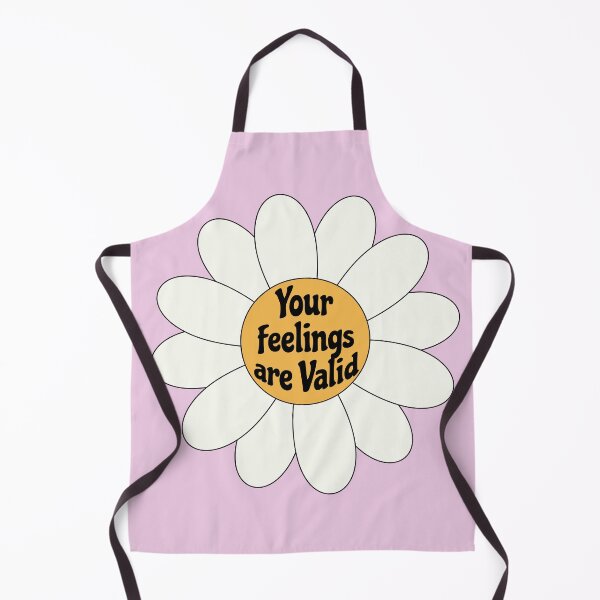 Item preview, Your feelings are Valid Daisy Flower Vintage Retro designed and sold by MarzStudio.