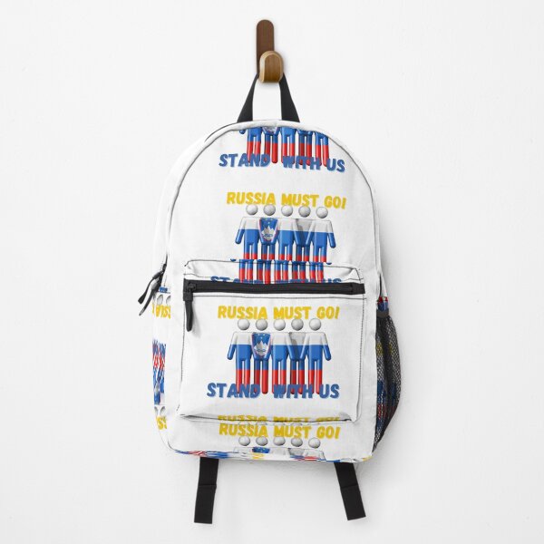 Item preview, Russia Must Leave | We Support Ukraine [End Ukraine War] designed and sold by SolSel ⭐⭐⭐⭐⭐.
