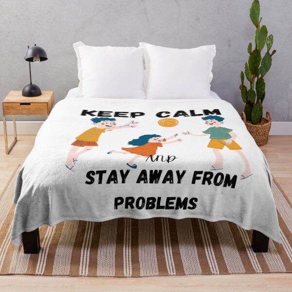 Item preview, Keep calm and stay away from problems designed and sold by Eve :).