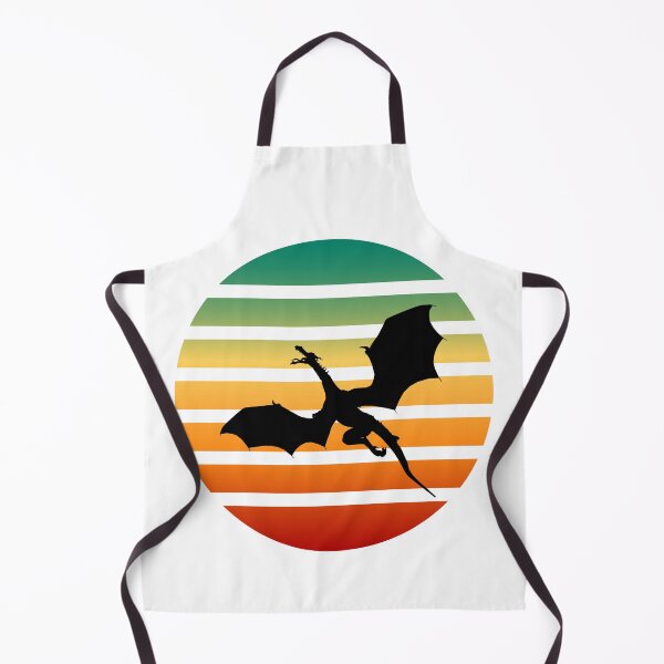 Item preview, Japanese Dragon Vintage Retro Sunset Open Wings designed and sold by Mechanical-Artt.