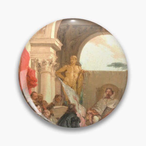 Artikelvorschau, Die Investitur von Bischof Harald als Herzog von Franken durch den italienischen Maler Giovanni Battista Tiepolo ca. 1751–52 , restauriertes Gemälde entworfen und verkauft von Lady-Frost.