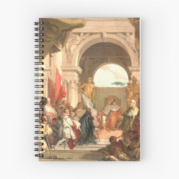 Item preview, The Investiture of Bishop Harold as Duke of Franconia by the Italien painter Giovanni Battista Tiepolo ca. 1751–52 , restored painting designed and sold by Lady-Frost.