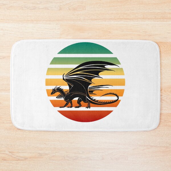 Item preview, Japanese Dragon With Details Vintage Retro Sunset designed and sold by Mechanical-Artt.