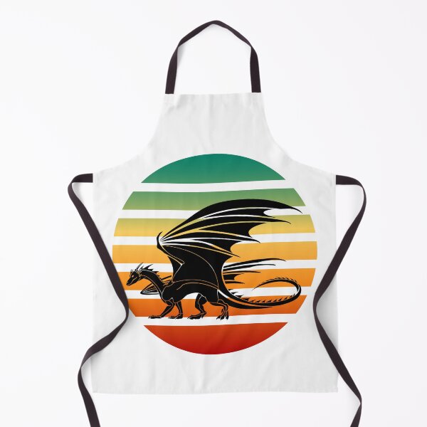 Item preview, Japanese Dragon With Details Vintage Retro Sunset designed and sold by Mechanical-Artt.