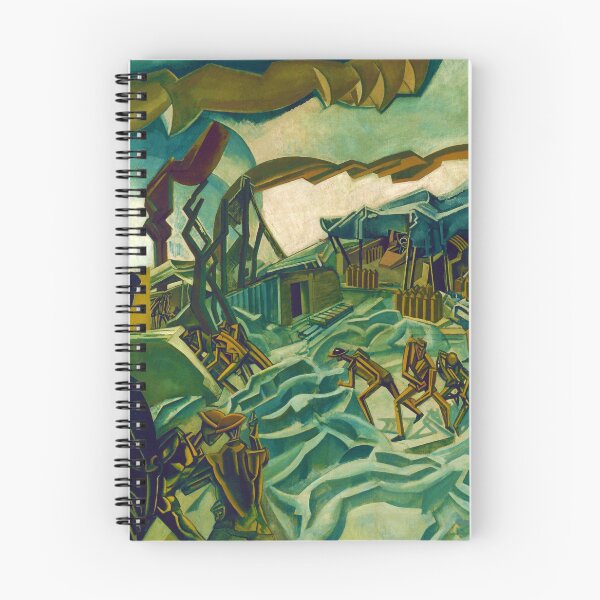 Artikelvorschau, Eine Batterie von Percy Wyndham Lewis (1919) entworfen und verkauft von allhistory.