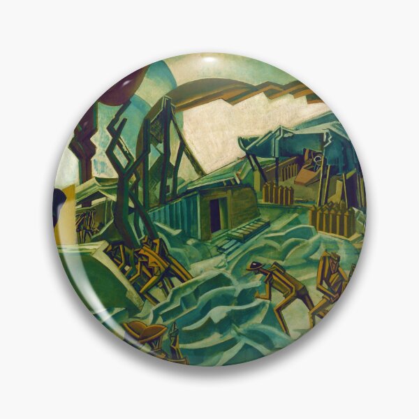 Item preview, A Battery Shelled by Percy Wyndham Lewis (1919) designed and sold by allhistory.
