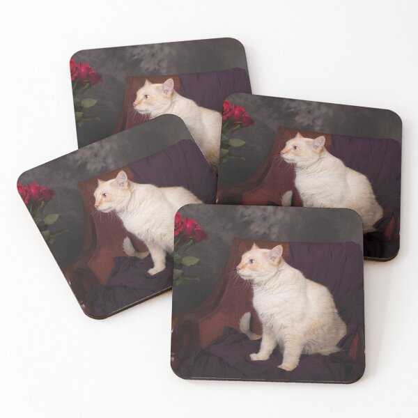 Item preview, Cat & Roses designed and sold by ianmark.