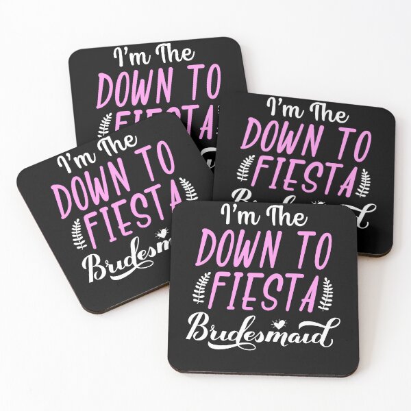 Item preview, I'm The Down To Fiesta Bachelorette Party Bride Bridesmaid designed and sold by Echo Dusk.