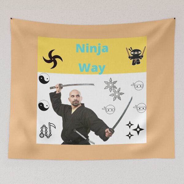 Item preview, Niinja Way of Fighting designed and sold by LGMmugsdesign.