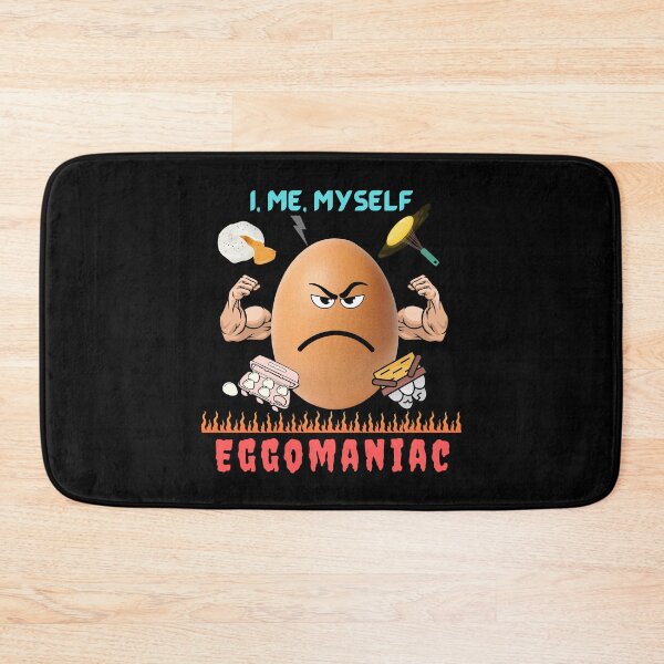 Item preview, Eggomaniac - the badass egg! (in black) | Easter Egg Hunt | Happy Easter | Funny Easter designed and sold by CosmicStory.