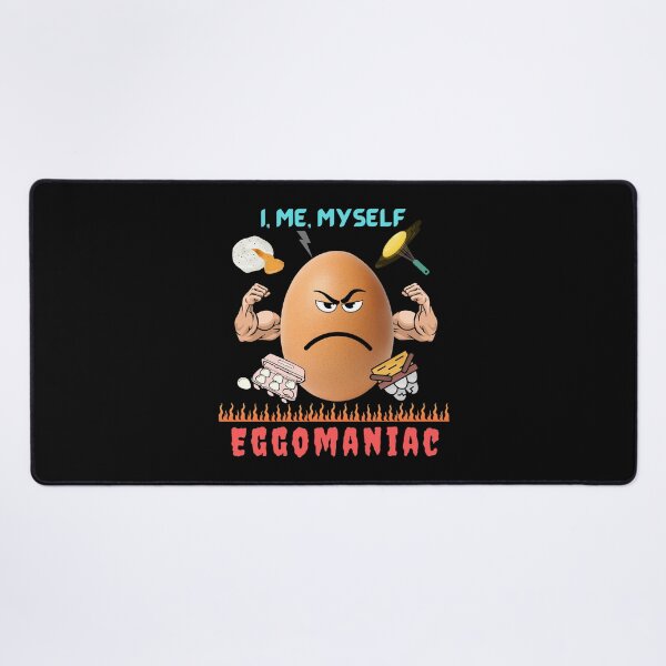 Item preview, Eggomaniac - the badass egg! (in black) | Easter Egg Hunt | Happy Easter | Funny Easter designed and sold by CosmicStory.