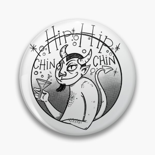Item preview, Hip Hip Chin Chin Martini Demon designed and sold by Jaimie C..