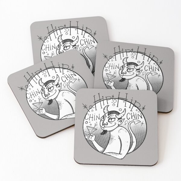 Item preview, Hip Hip Chin Chin Martini Demon designed and sold by Jaimie C..