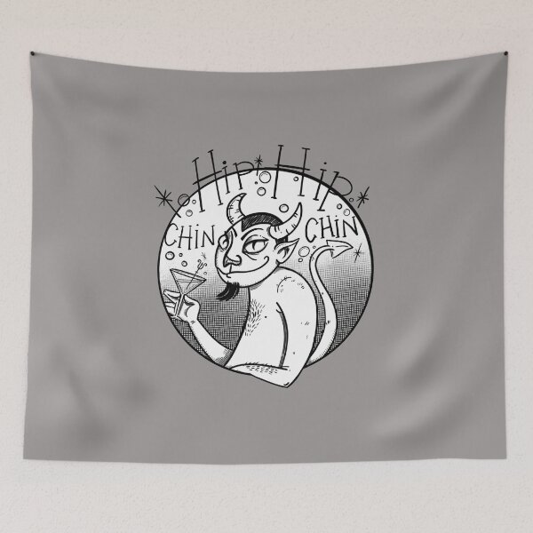 Item preview, Hip Hip Chin Chin Martini Demon designed and sold by Jaimie C..