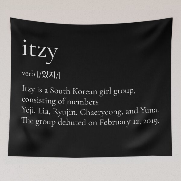 Item preview, itzy funny dictionary  designed and sold by arorar.