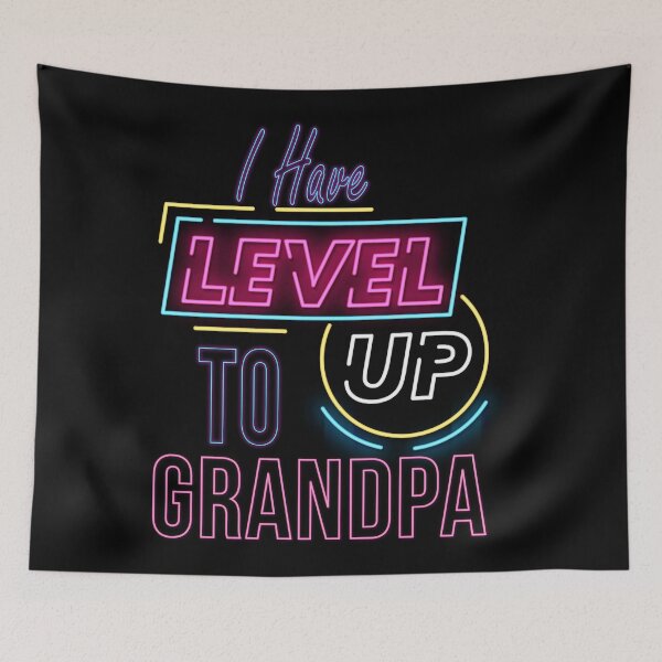Item preview,  I Have Leveled Up To Grandpa Neon Sign designed and sold by roleshop.
