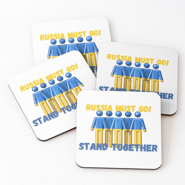 Item preview, Підтримуйте Україну Russia Must Leave | We Support Ukraine End Ukraine War designed and sold by SolSel ⭐⭐⭐⭐⭐.