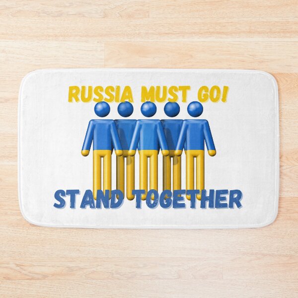 Item preview, Підтримуйте Україну Russia Must Leave | We Support Ukraine End Ukraine War designed and sold by SolSel ⭐⭐⭐⭐⭐.