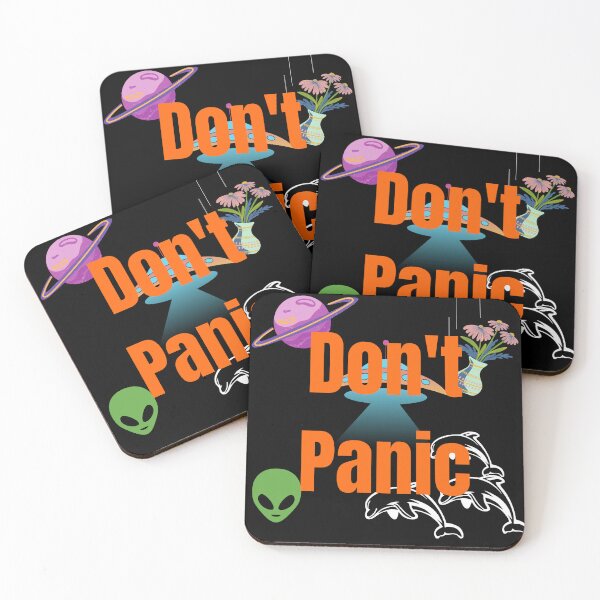 Item preview, Don't Panic designed and sold by AkameArt.