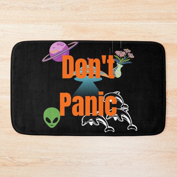Item preview, Don't Panic designed and sold by AkameArt.