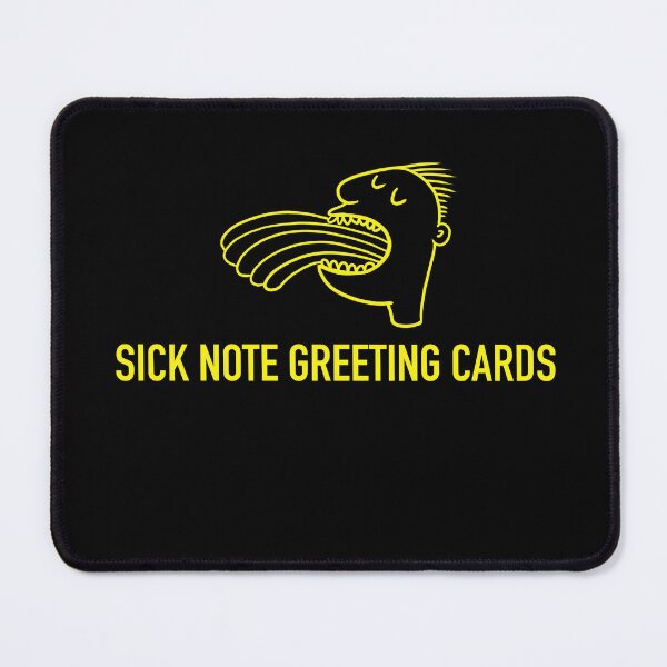 Item preview, Sick note greeting cards designed and sold by SickNoteLondon.