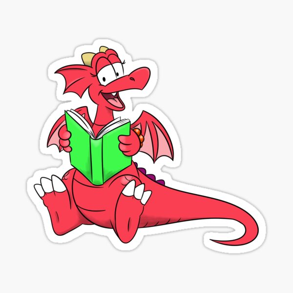Cinder the Dragon  Sticker